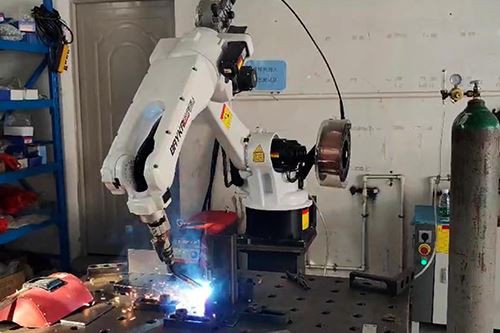 Liftonderdelen lassen door Fulzh Robot