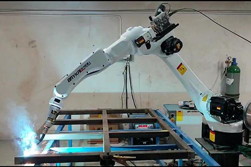 Twee meter lasarm voor vierkante buis